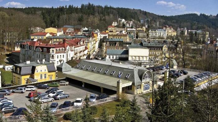 Hotel Maxim Mariënbad Buitenkant foto