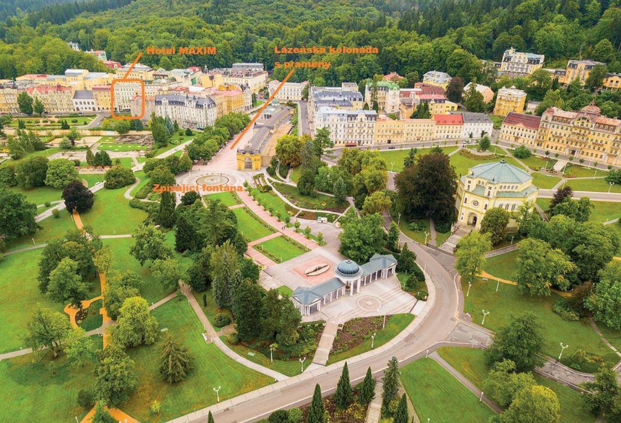 Hotel Maxim Mariënbad Buitenkant foto